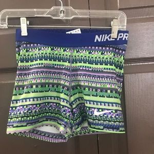 Women's Nike Pro 3.0 Dri-Fit Spandex Shorts Size M